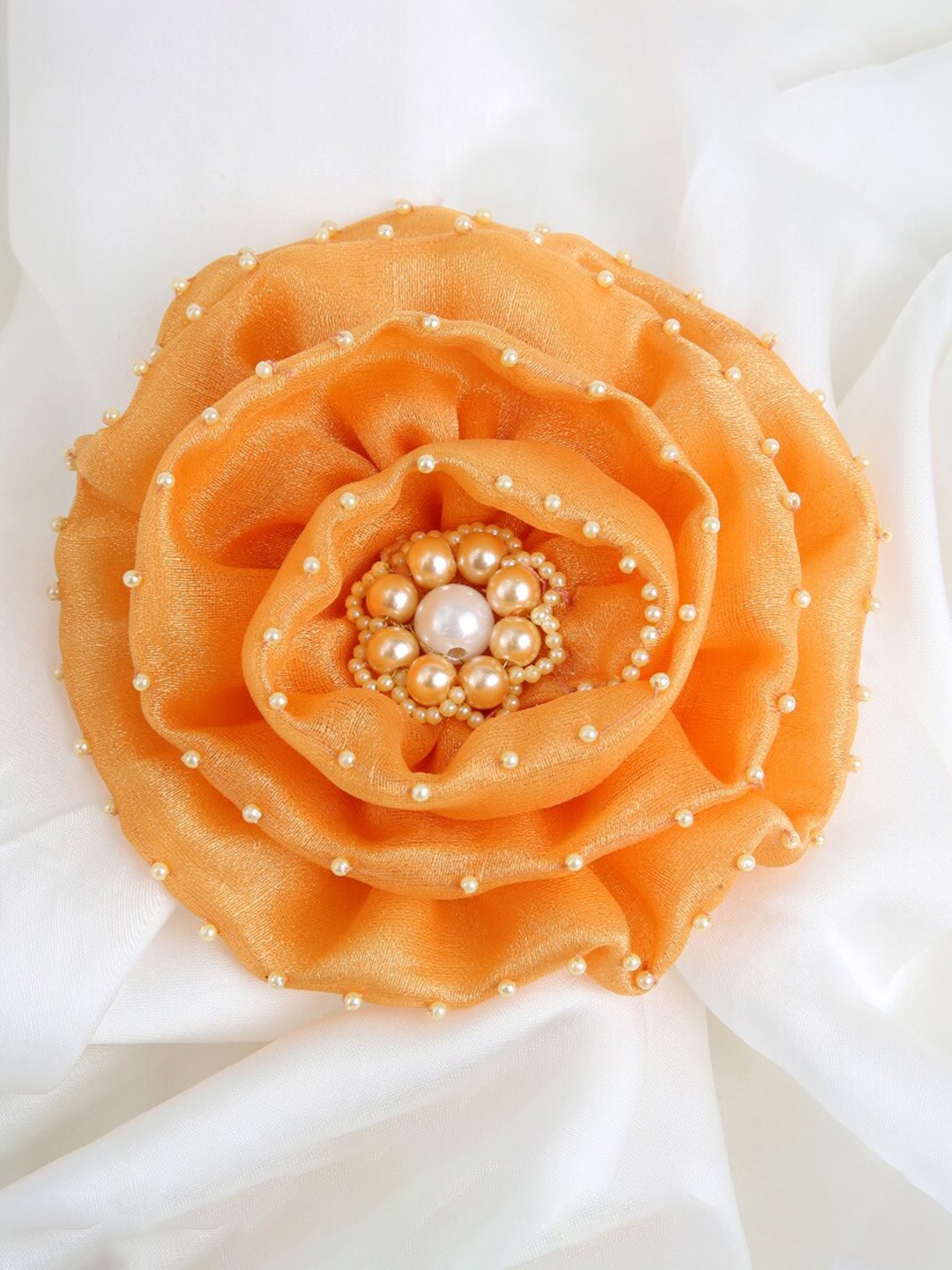

Choko Girls Beaded Alligator Hair Clip, Orange