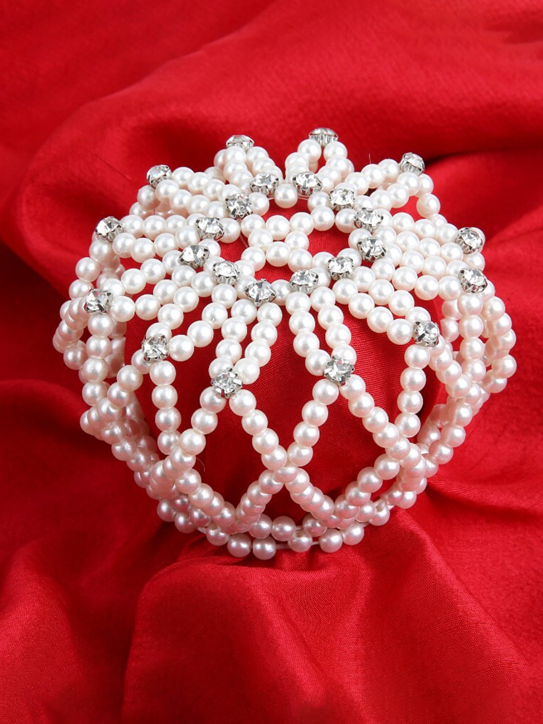 

Choko Girls Beaded Hairband, Off white
