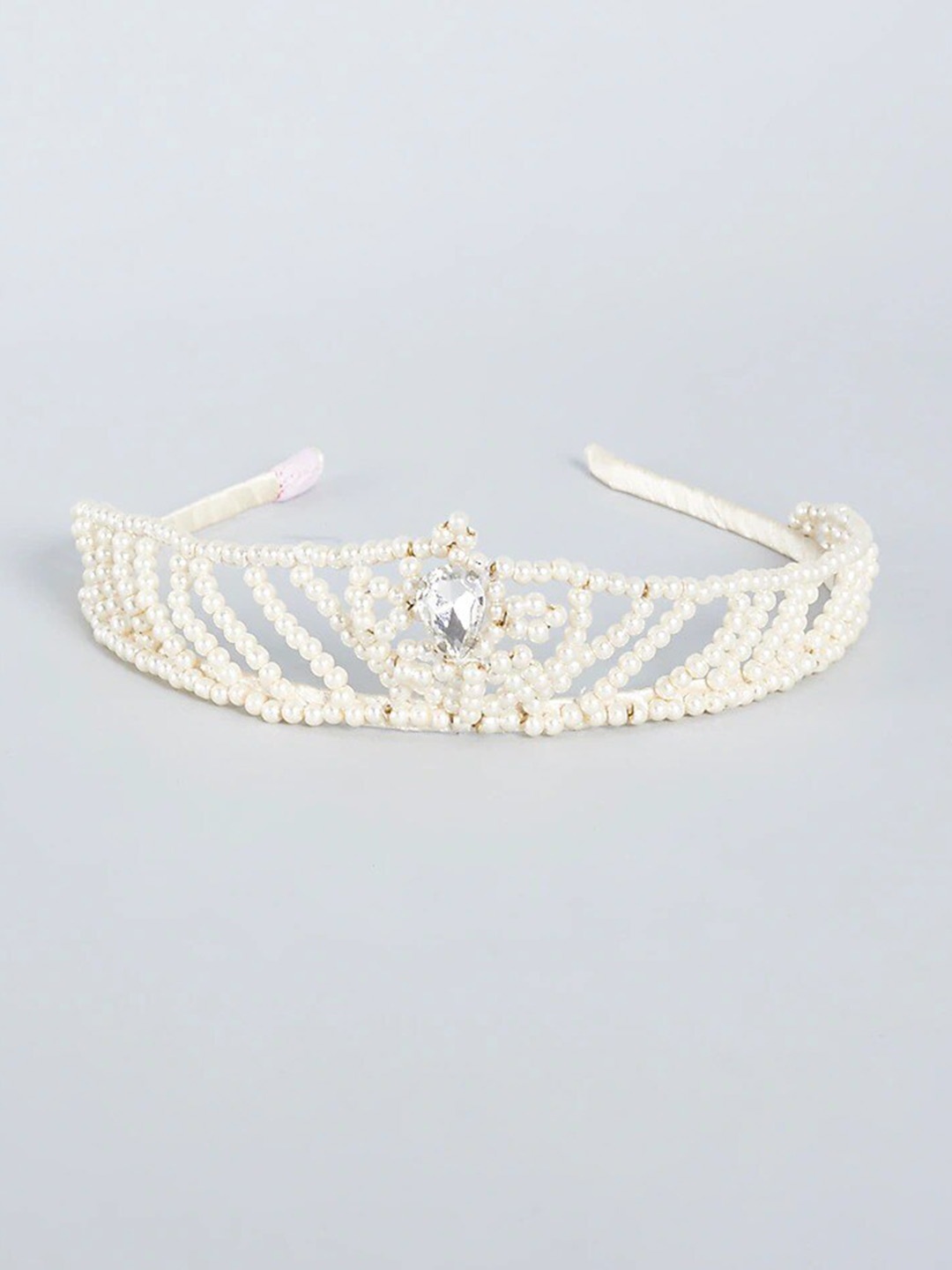 

Choko Girls Beaded Hairband, Off white