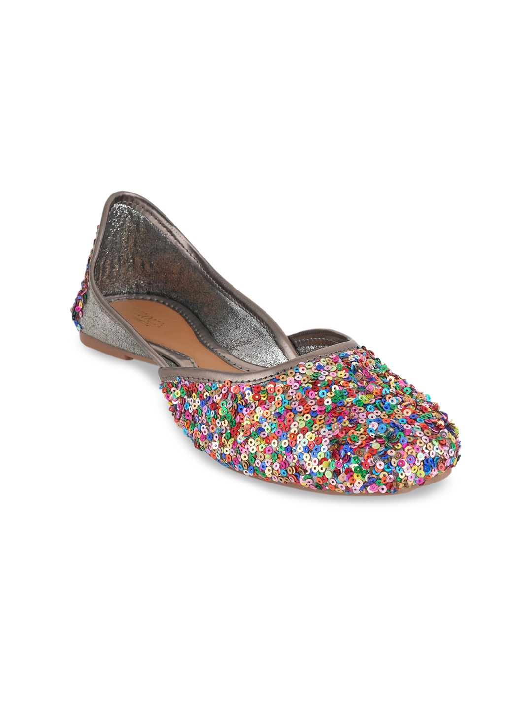 

Anouk Grey Embellished Ethnic Mojaris