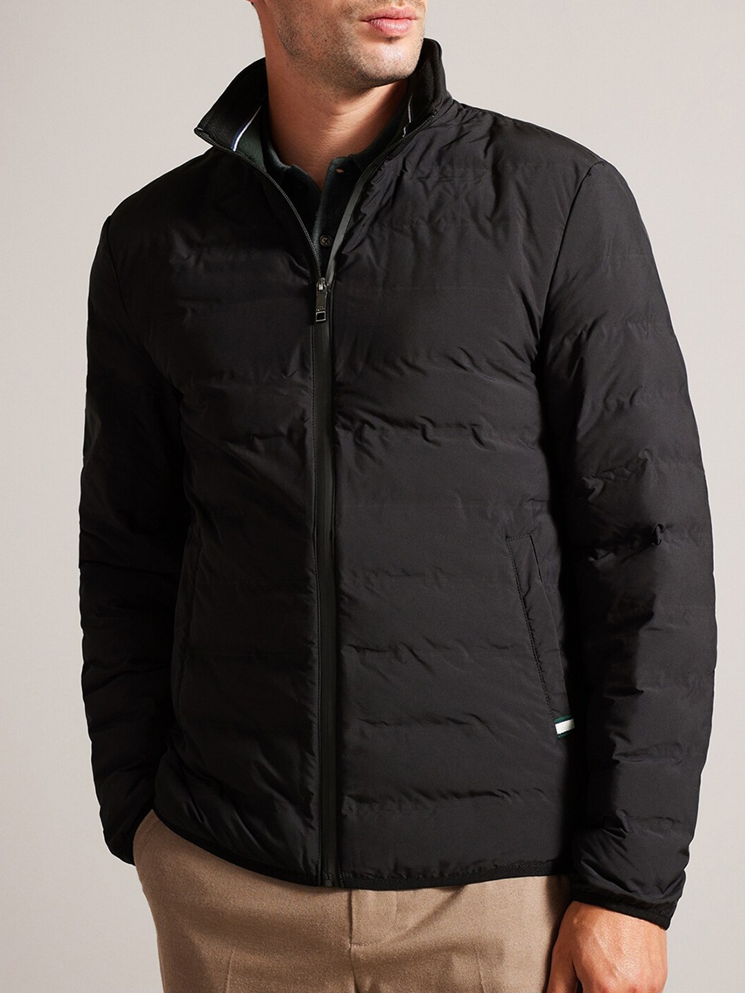 

Ted Baker Quilt Puffer Jacket, Black