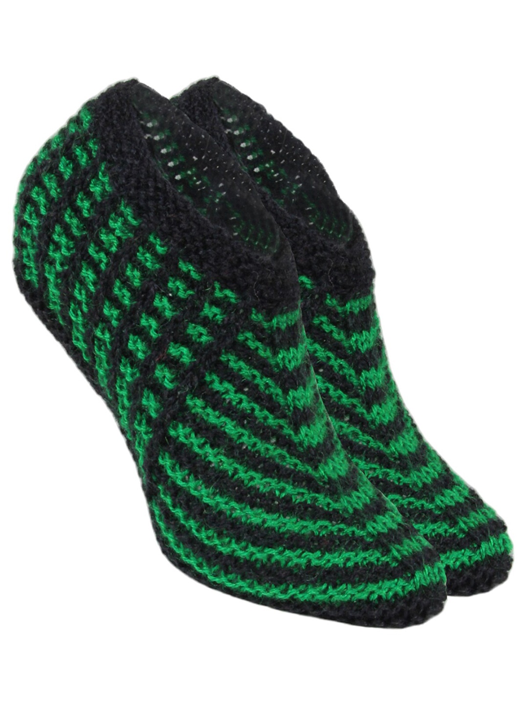 

BAESD Women Self-Designed Woolen Ankle-Length Socks, Black