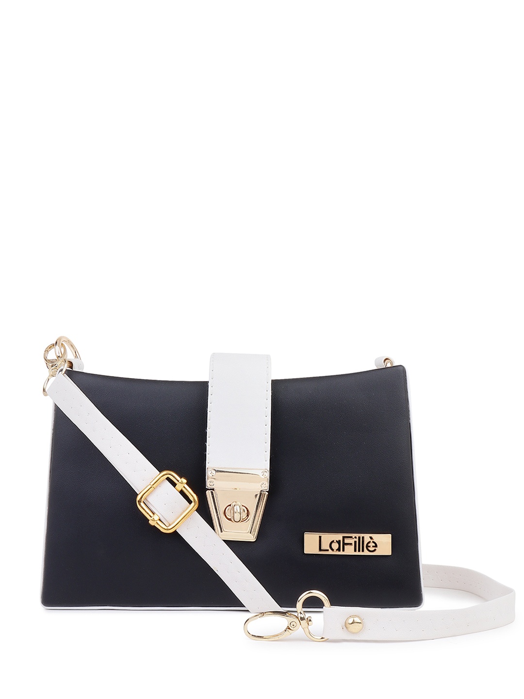 

LaFille Structured Sling Bag, Black