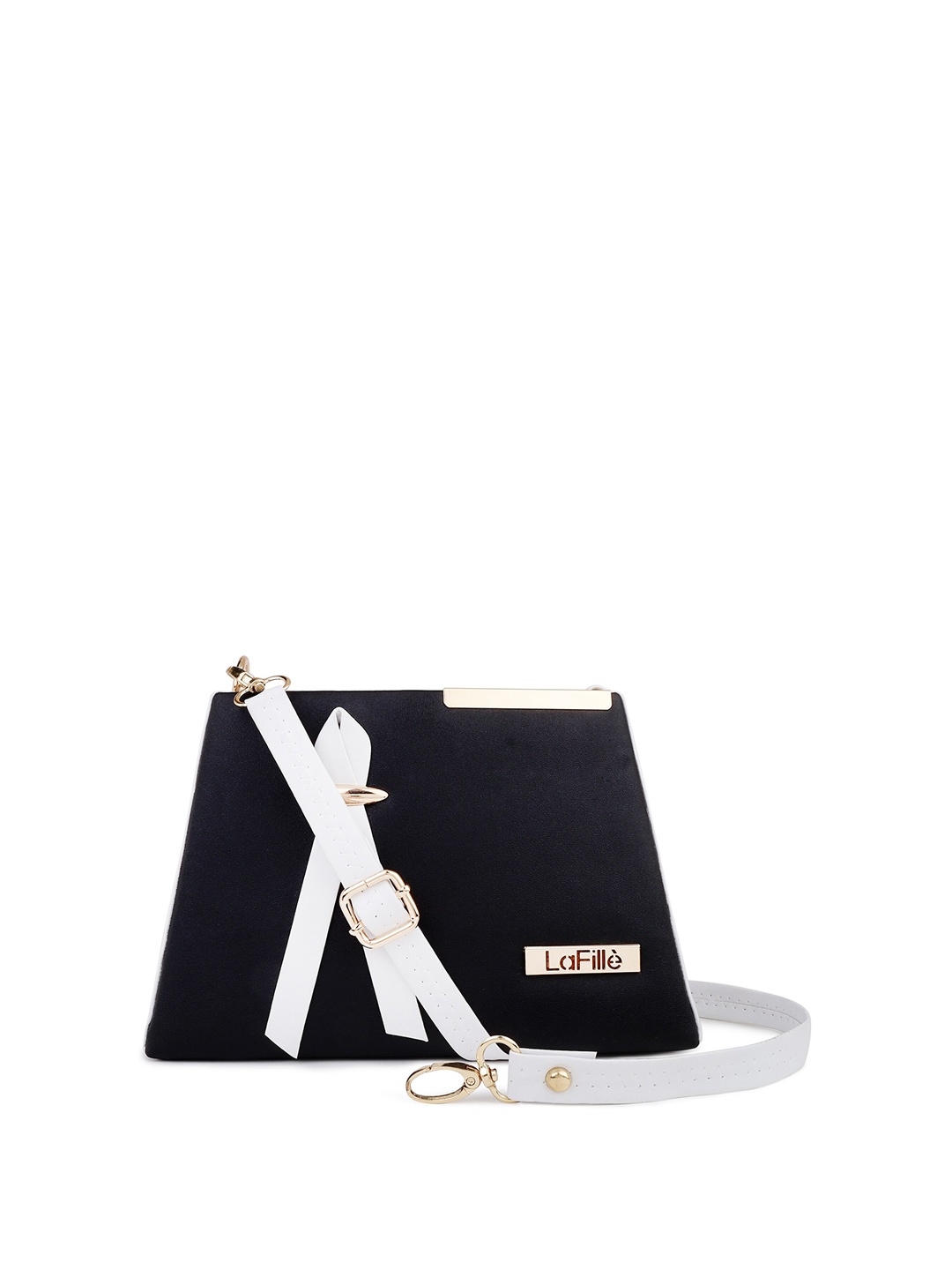 

LaFille Structured Sling Bag, Black