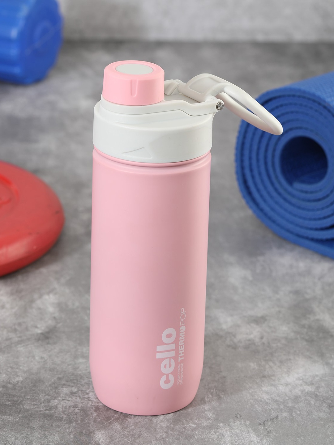 

Cello Pink Hot & Cold Water Bottle 600ml