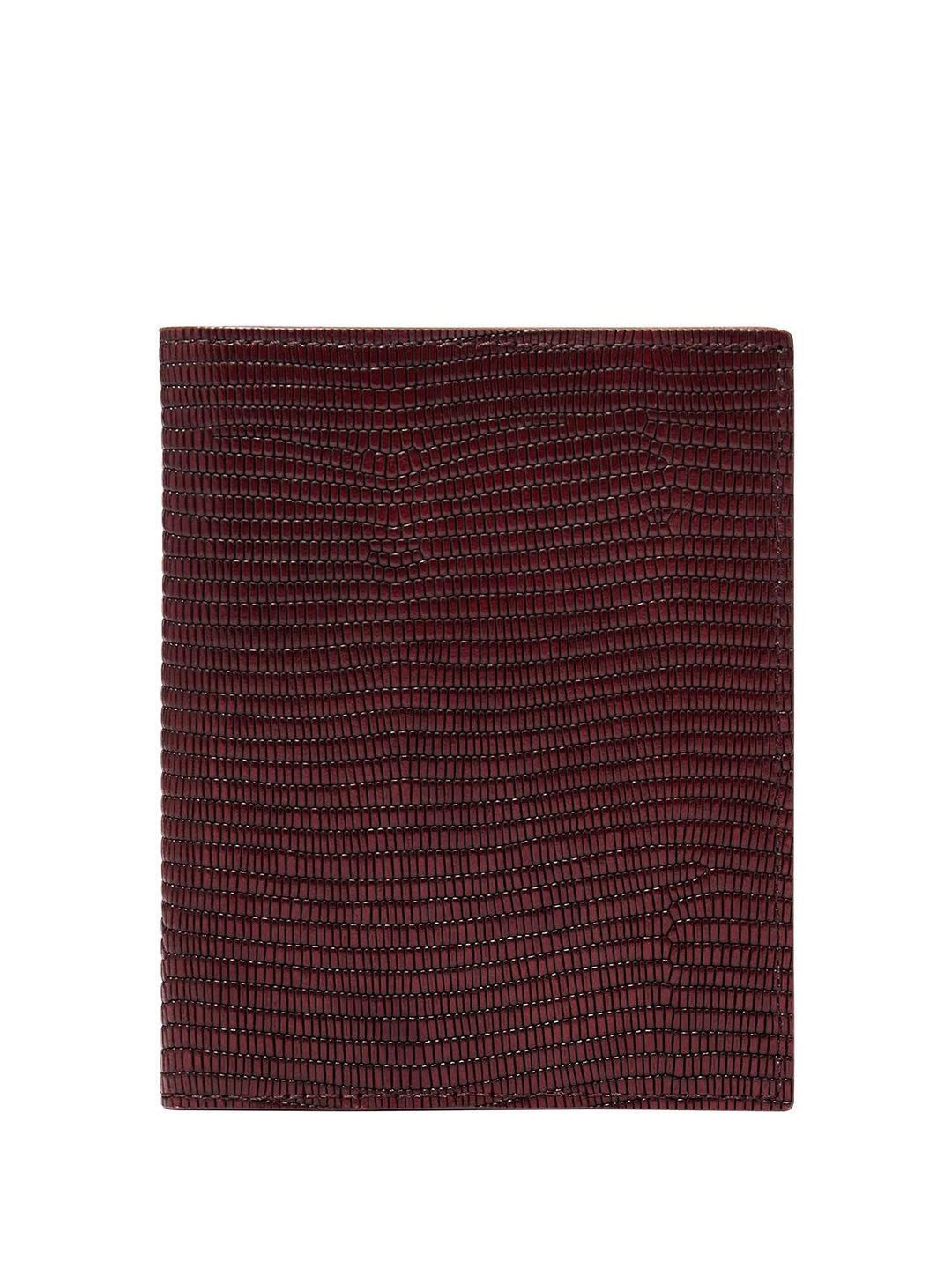 

Fossil Women Textured Leather Passport Holder, Maroon