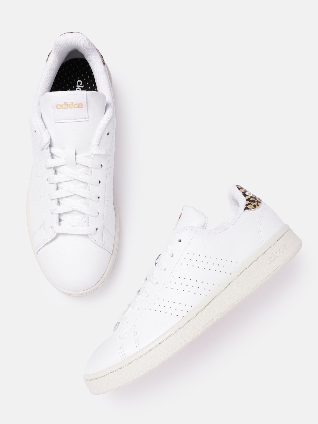 

ADIDAS Women Perforated Detail Advantage Running Shoes, White