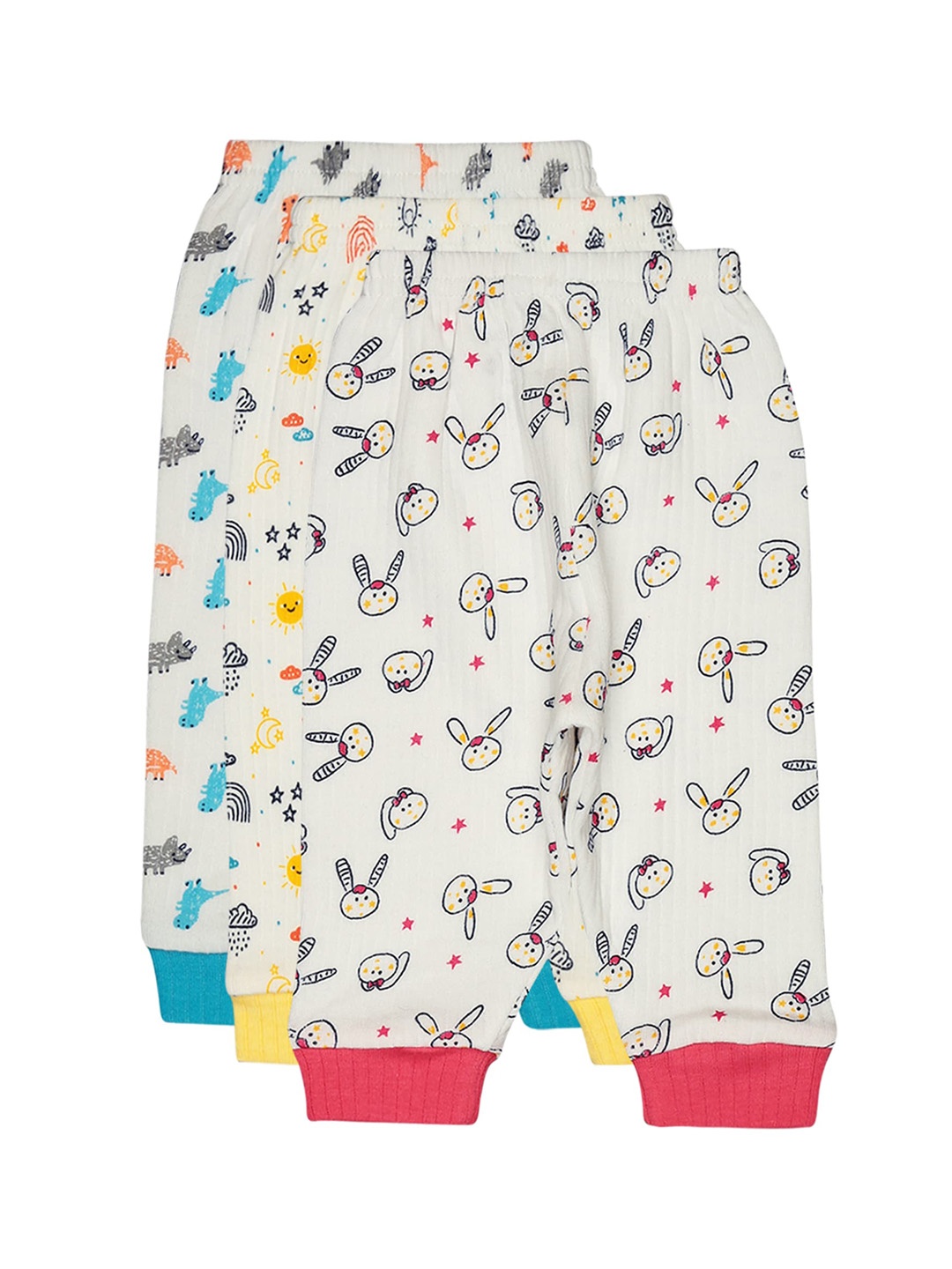 BODYCARE INSIDER Infants Pack of 3 Assorted Thermal Bottoms