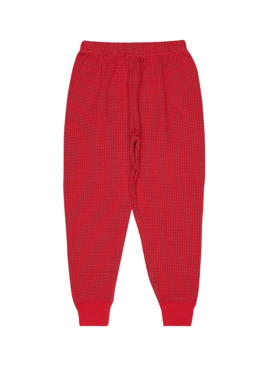 

BODYCARE INSIDER Infants Striped Woolen Thermal Bottoms, Red
