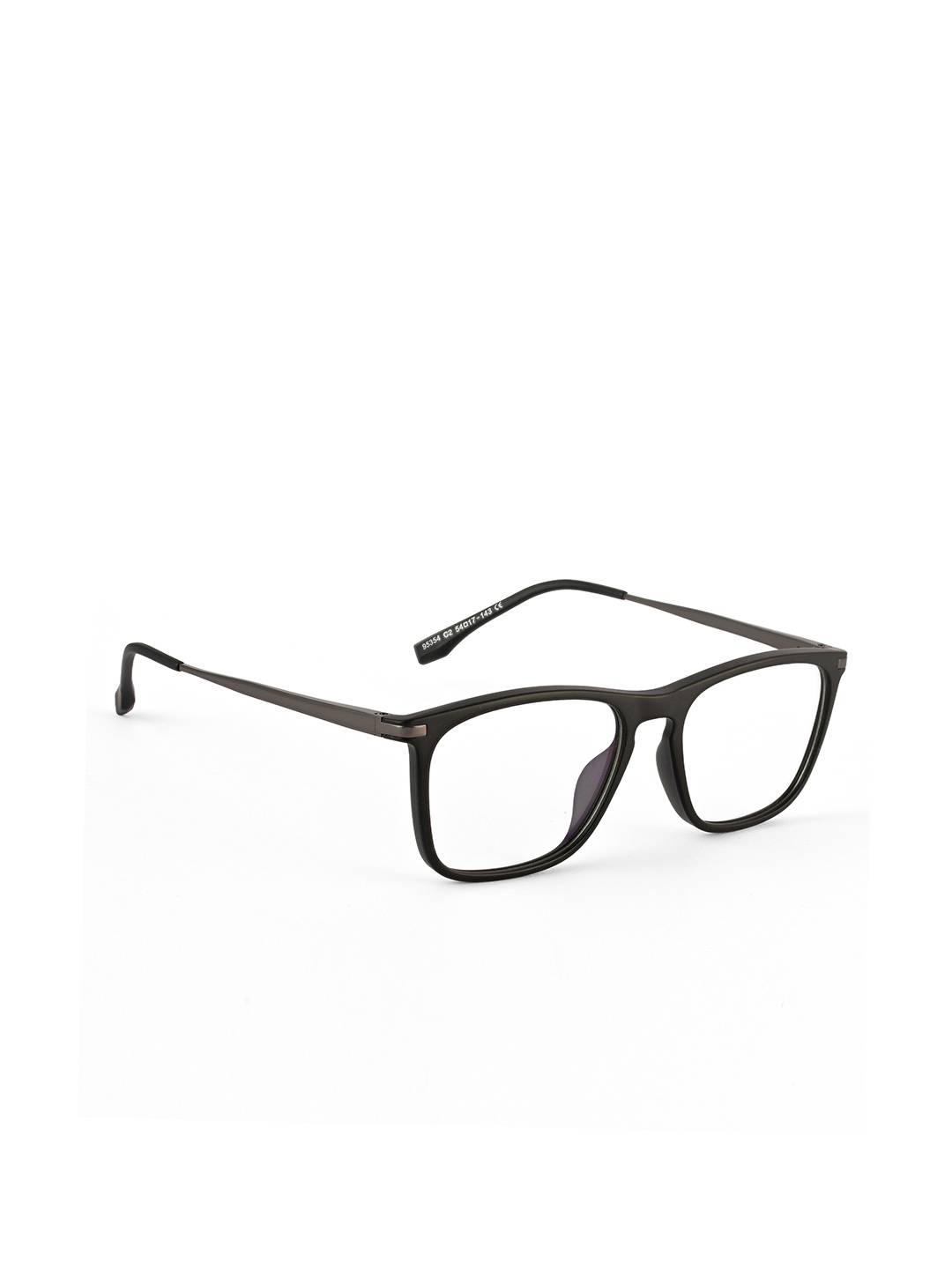 

ROYAL SON Unisex Full Rim Square Frames SF0073-C1, Black