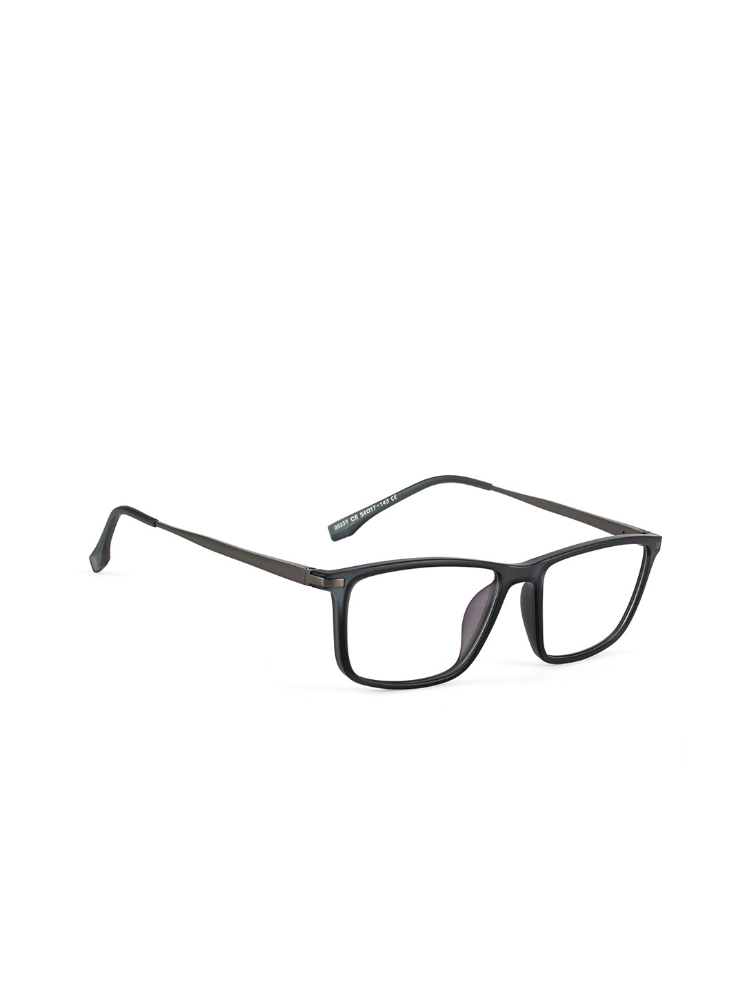 

ROYAL SON Unisex Full Rim Square Frames, Black