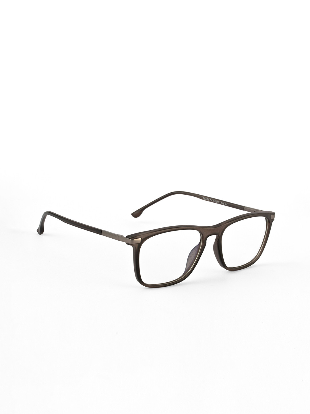 

ROYAL SON Unisex Full Rim Square Frames, Black