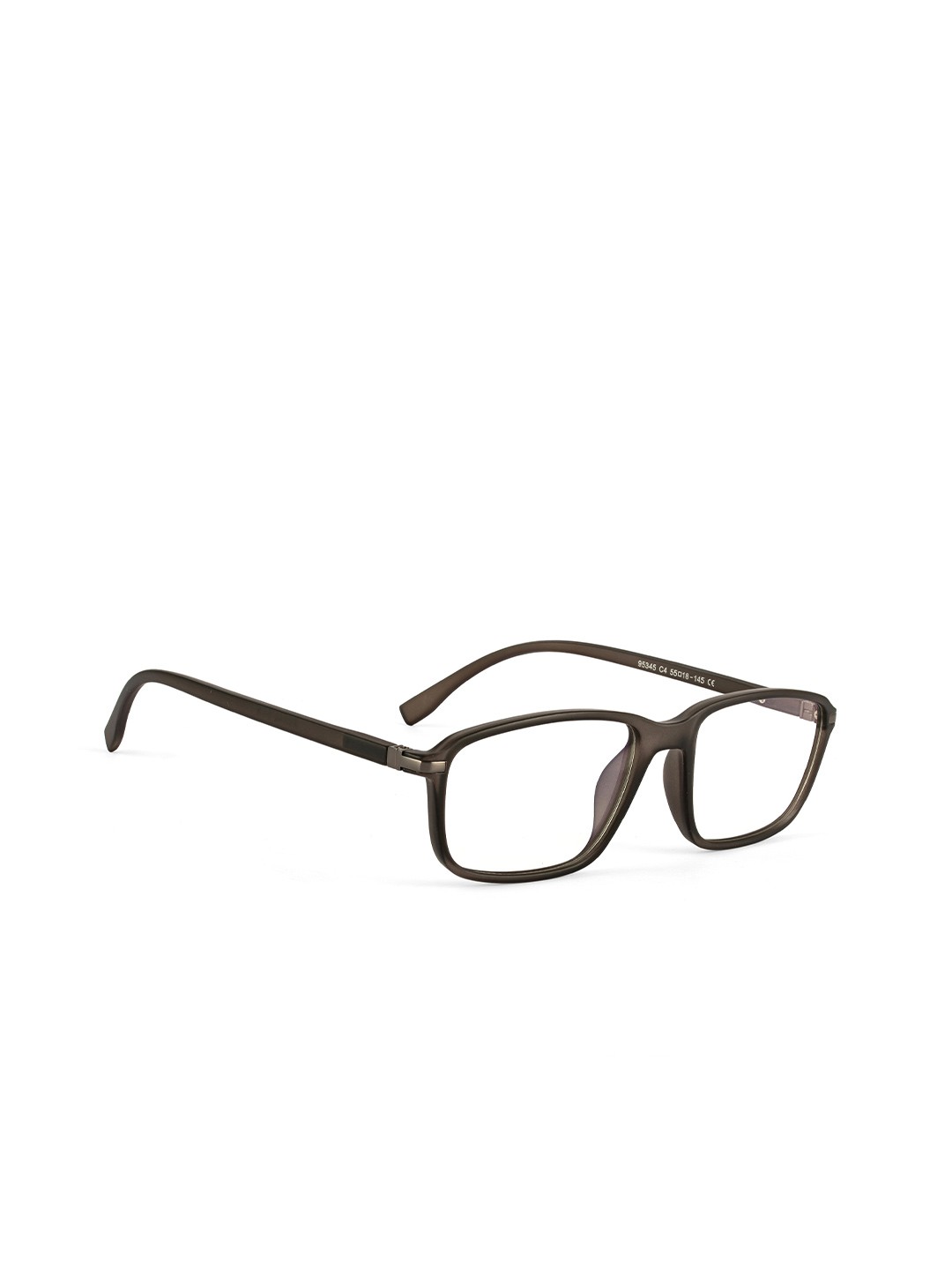 

ROYAL SON Unisex Full Rim Square Frames, Black
