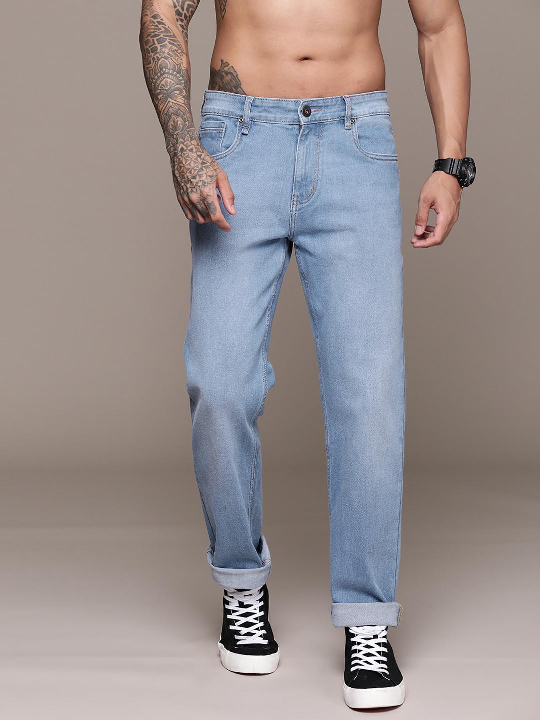 

Roadster Men Stretchable Jeans, Blue