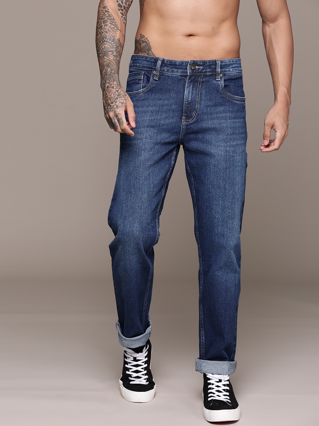 

Roadster Men Stretchable Jeans, Blue