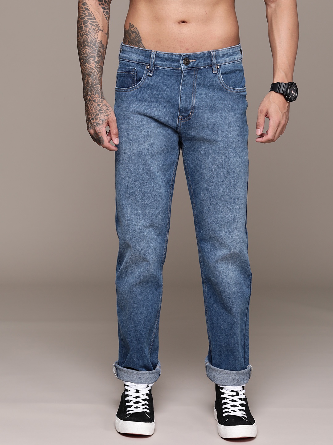 

Roadster Men Stretchable Jeans, Blue