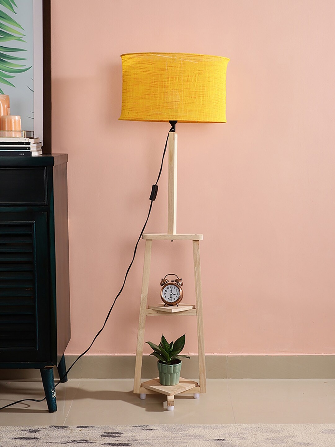 

SANDED EDGE Yellow Floor Lamp