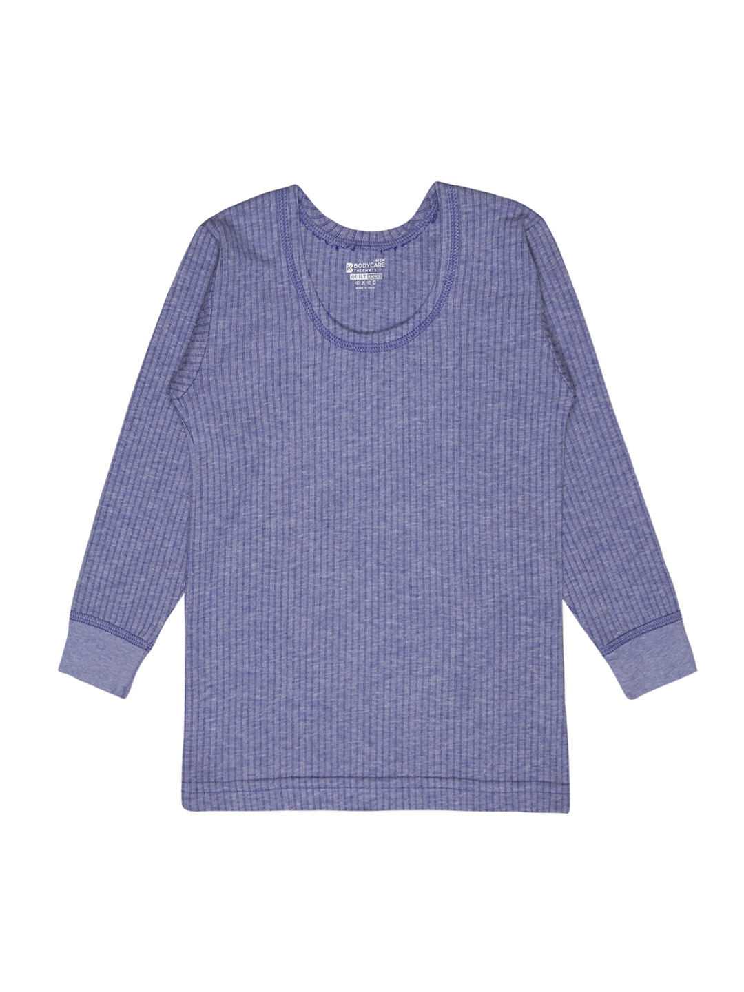 

BODYCARE INSIDER Infants Striped Woolen Thermal Top, Blue