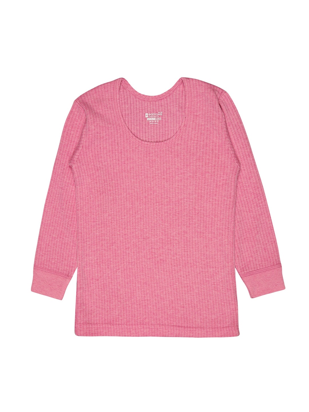 

BODYCARE INSIDER Infants Striped Woolen Thermal Tops, Pink