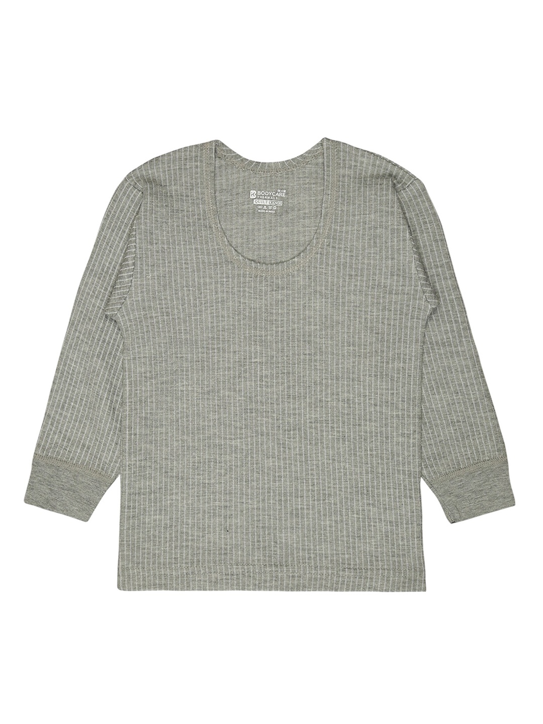 

BODYCARE INSIDER Infants Wool Thermal Tops, Grey melange