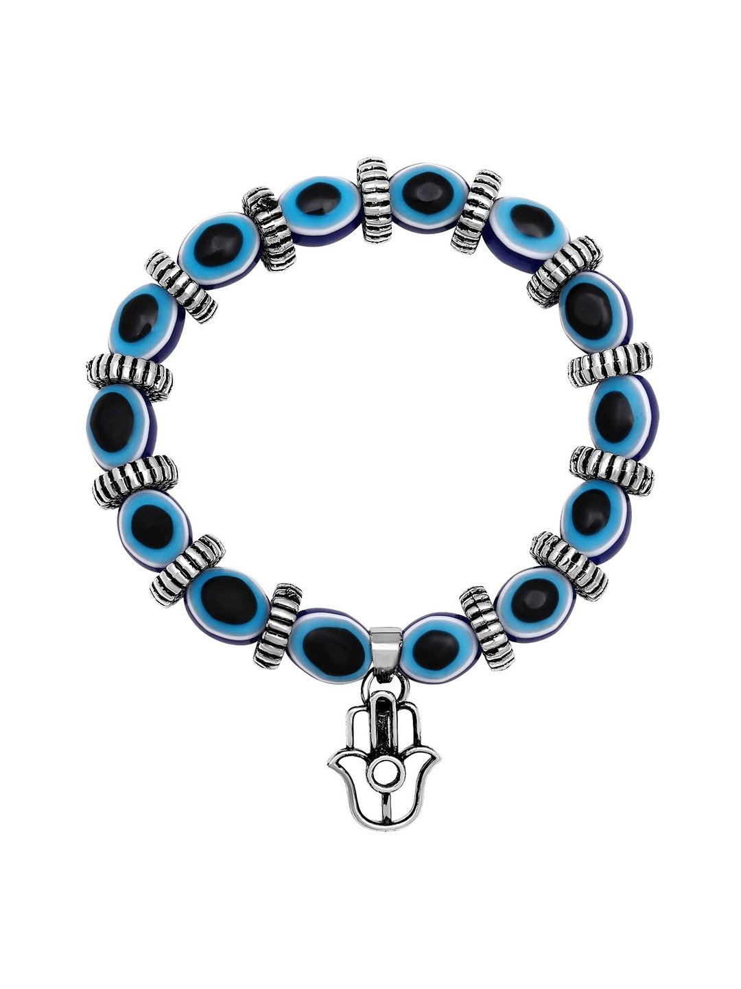 

Mahi Rhodium-Plated Wraparound Bracelet, Silver