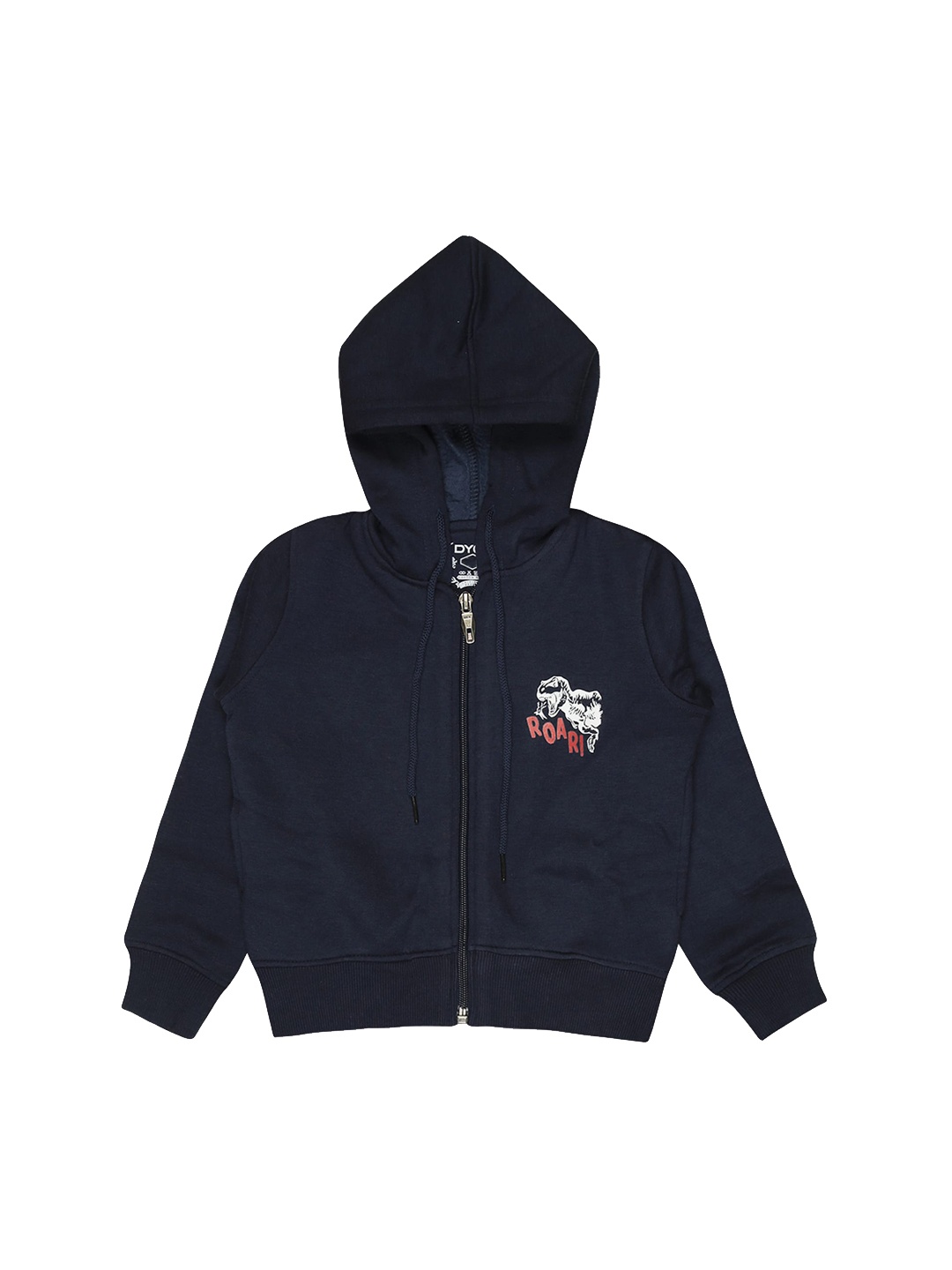 

DYCA Boys Hooded Fleece Bomber Jacket, Navy blue