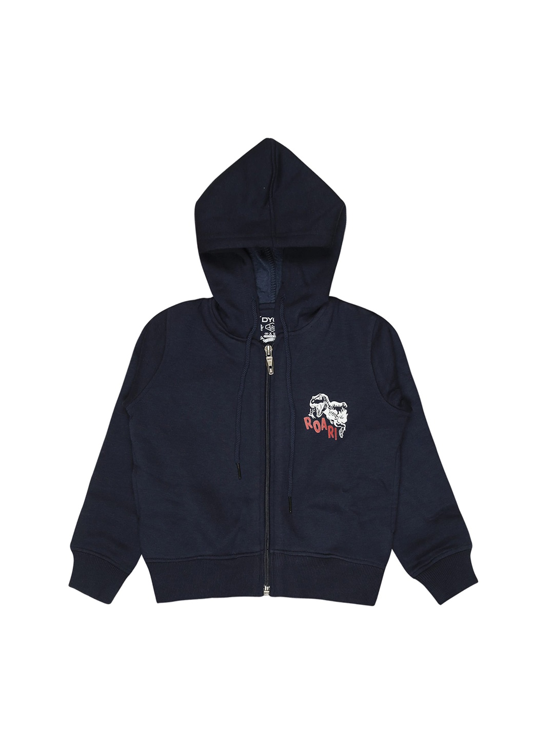 

DYCA Boys Hooded Fleece Bomber Jacket, Navy blue