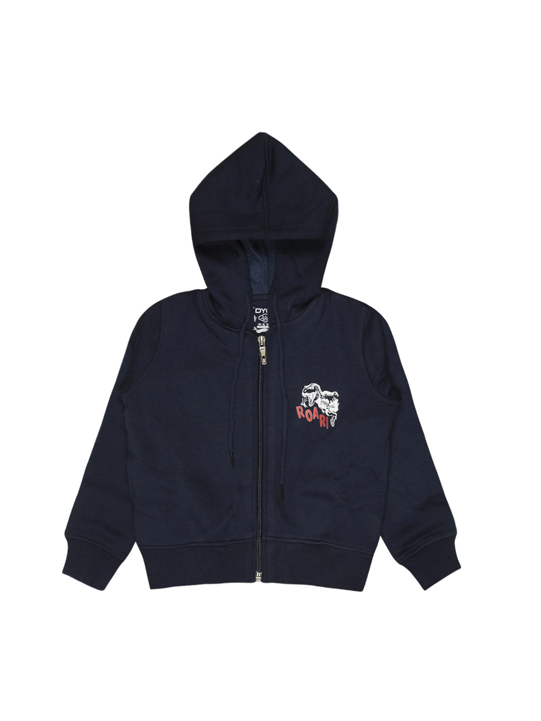 

DYCA Infant Boys Hooded Fleece Bomber Jacket, Navy blue