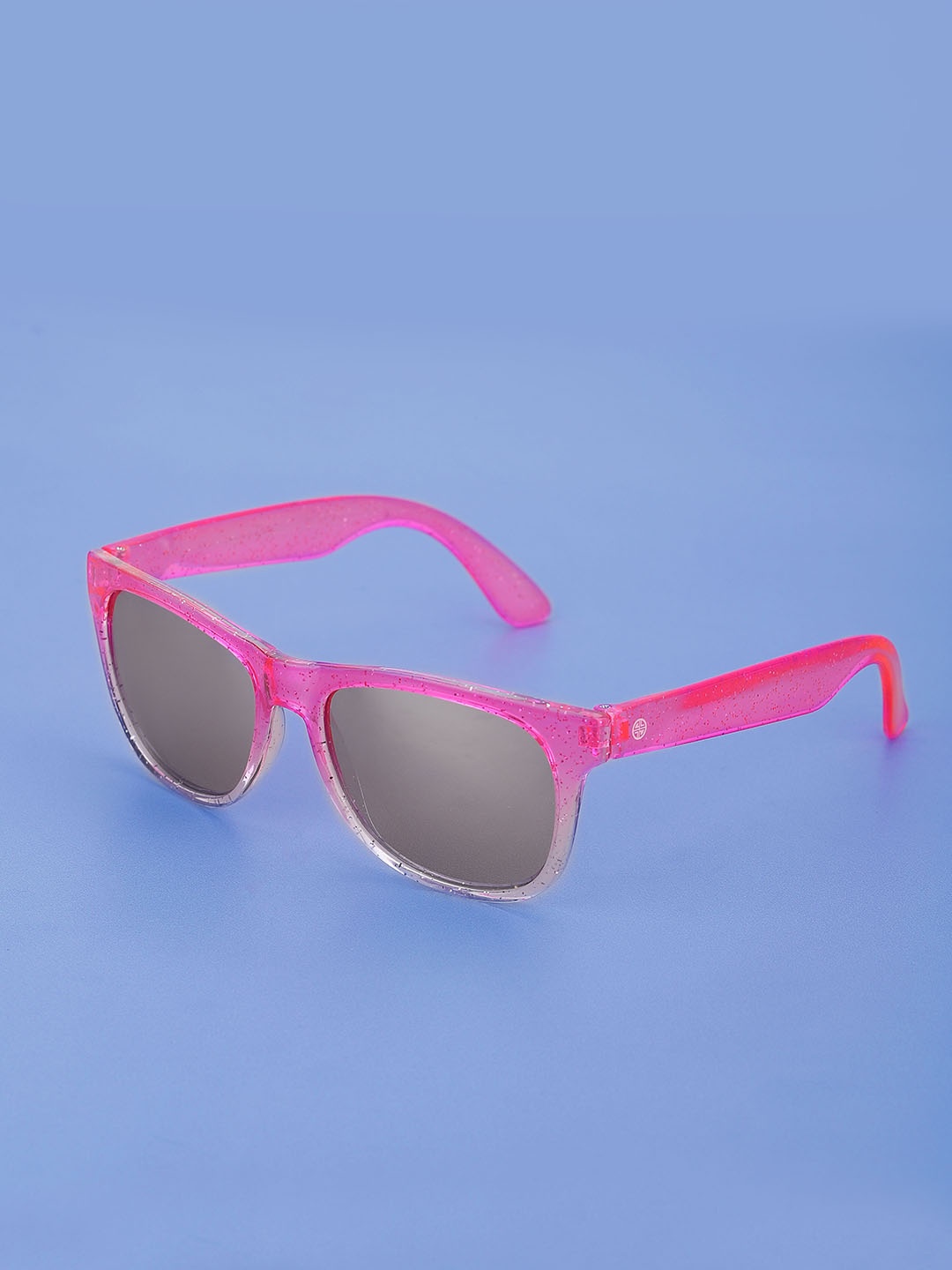 

Carlton London Girls Mirrored Lens & Pink UV Protected Lens Wayfarer Sunglasses CLSG237