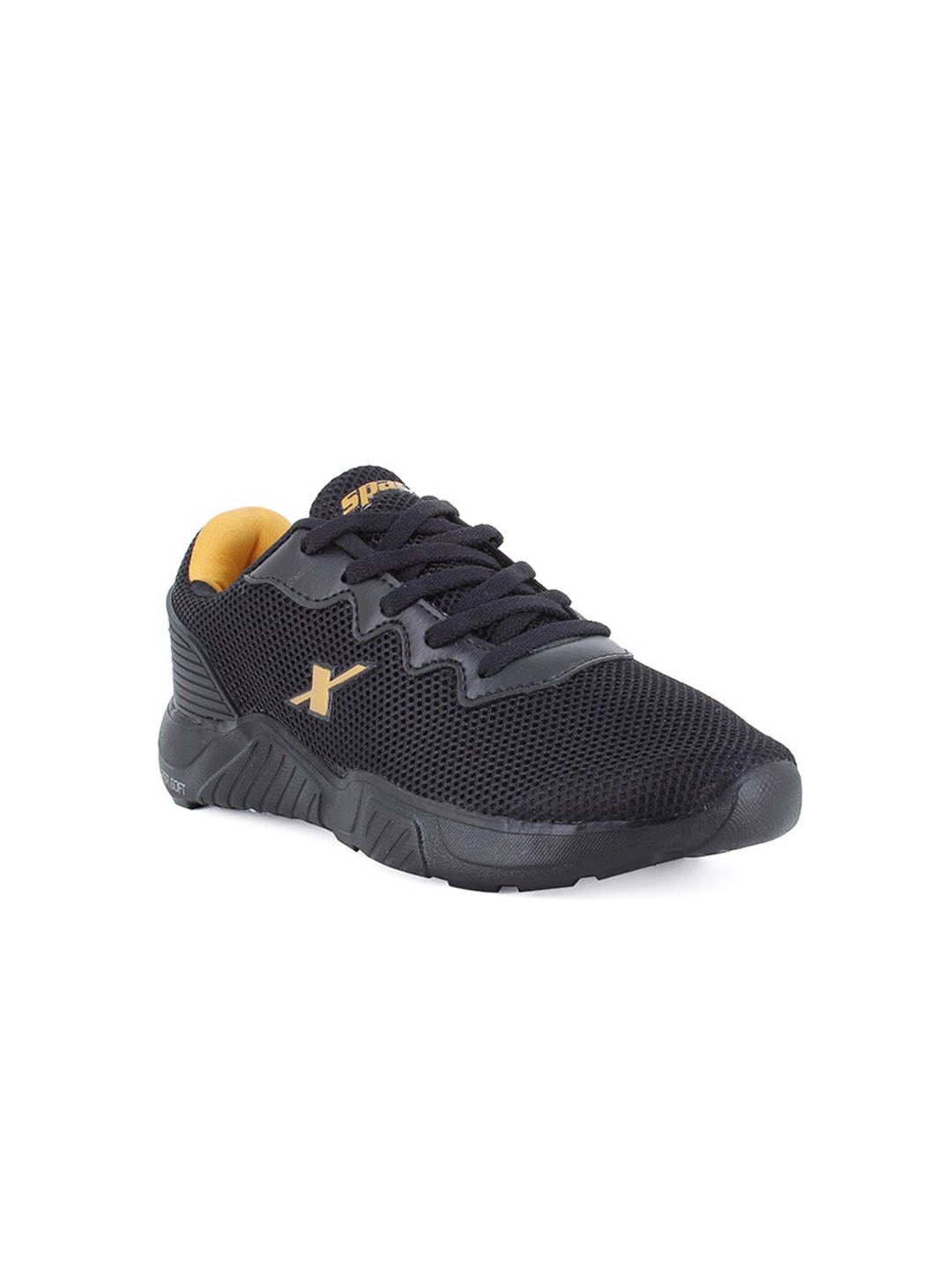 

Sparx Men Mesh Running Shoes, Black