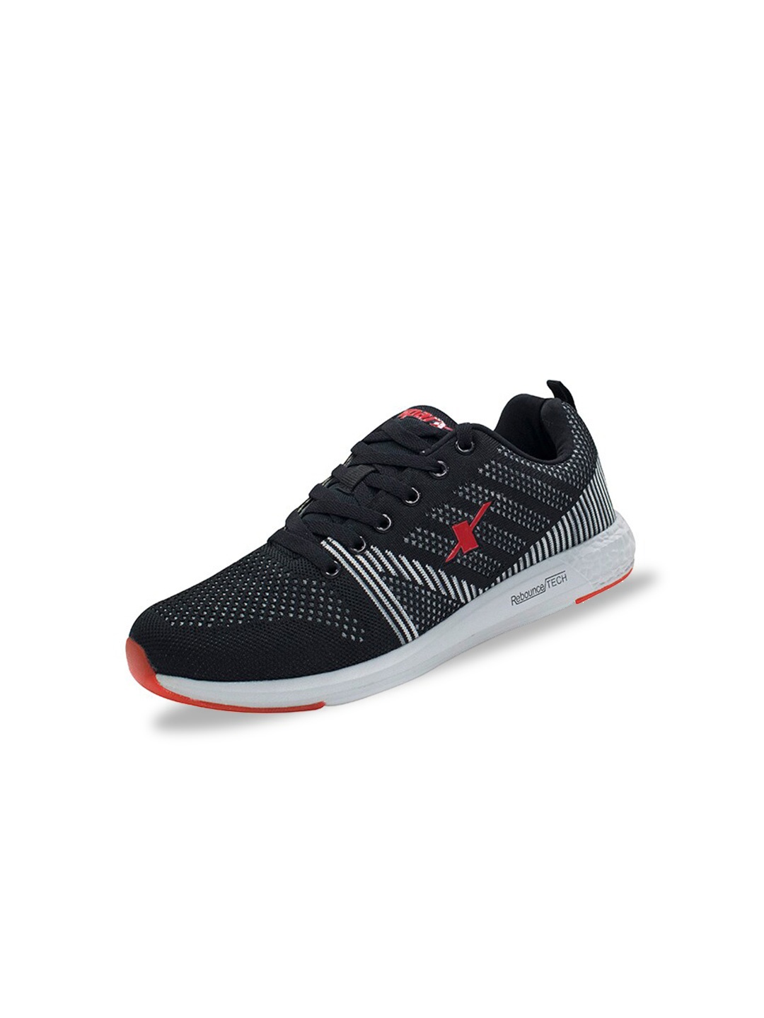 

Sparx Men Power Textured Lace-Up Walking Shoes, Black