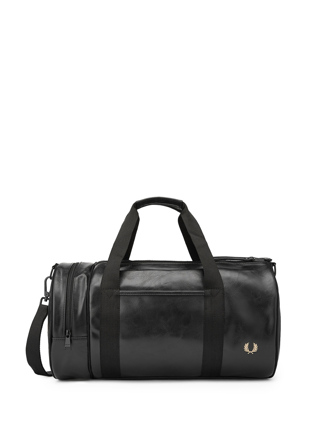

Fred Perry Men Medium Sports Duffel Bag, Black