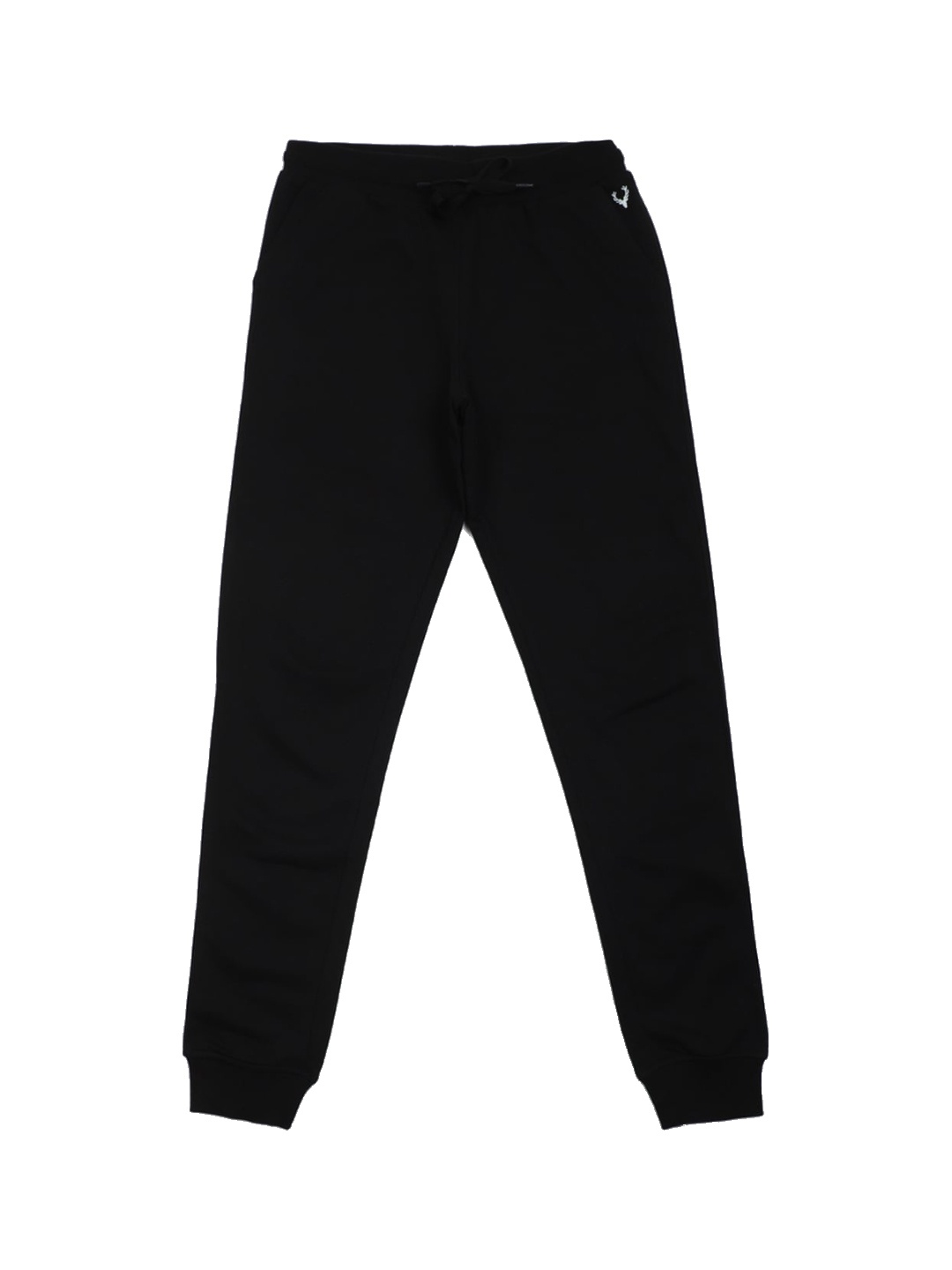 

Allen Solly Junior Boys Mid-Rise Flat-Front Cotton Joggers Trousers, Black