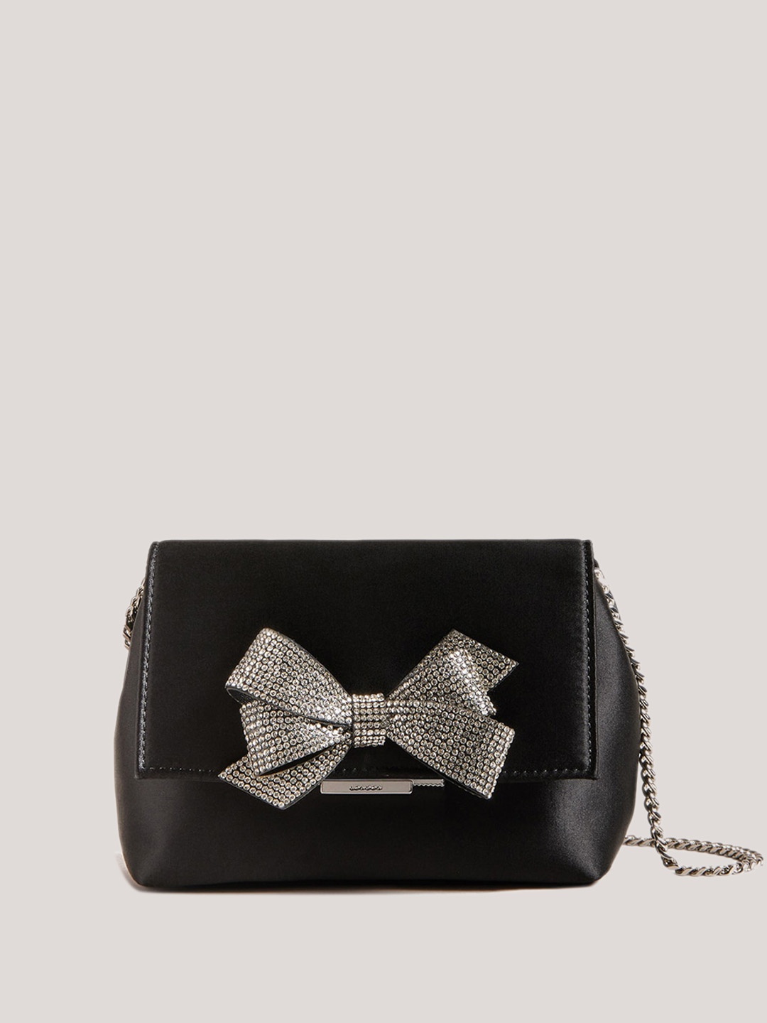 

Ted Baker Embellished Swagger Sling Bag With Bow Detail, Black
