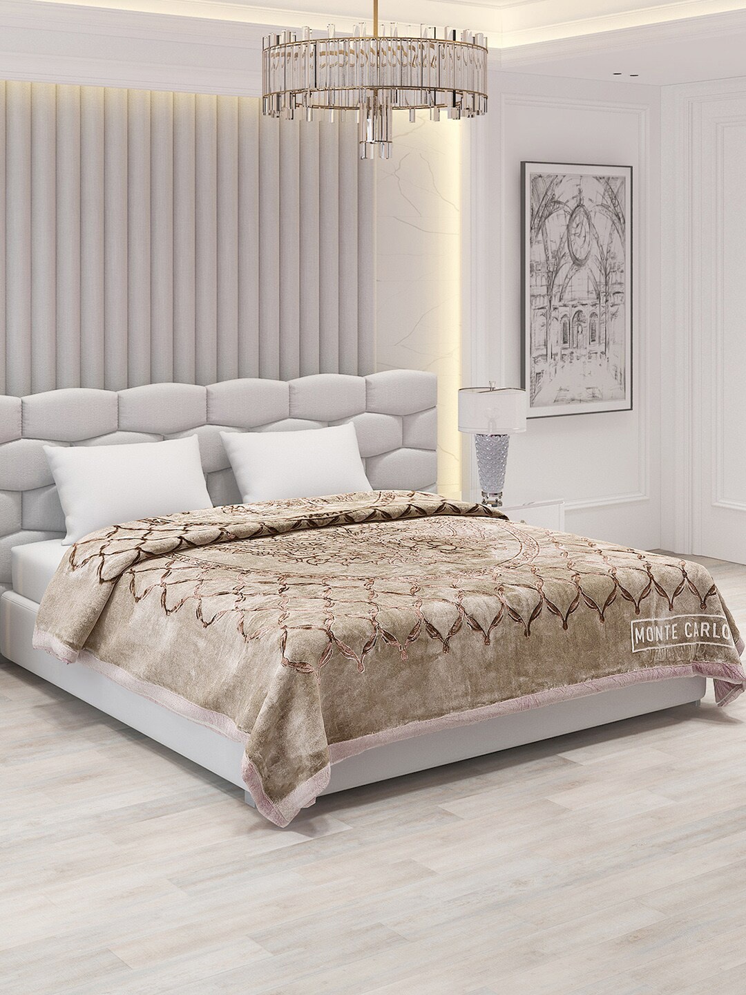 

Monte Carlo Brown Heavy Winter Double Bed Blanket