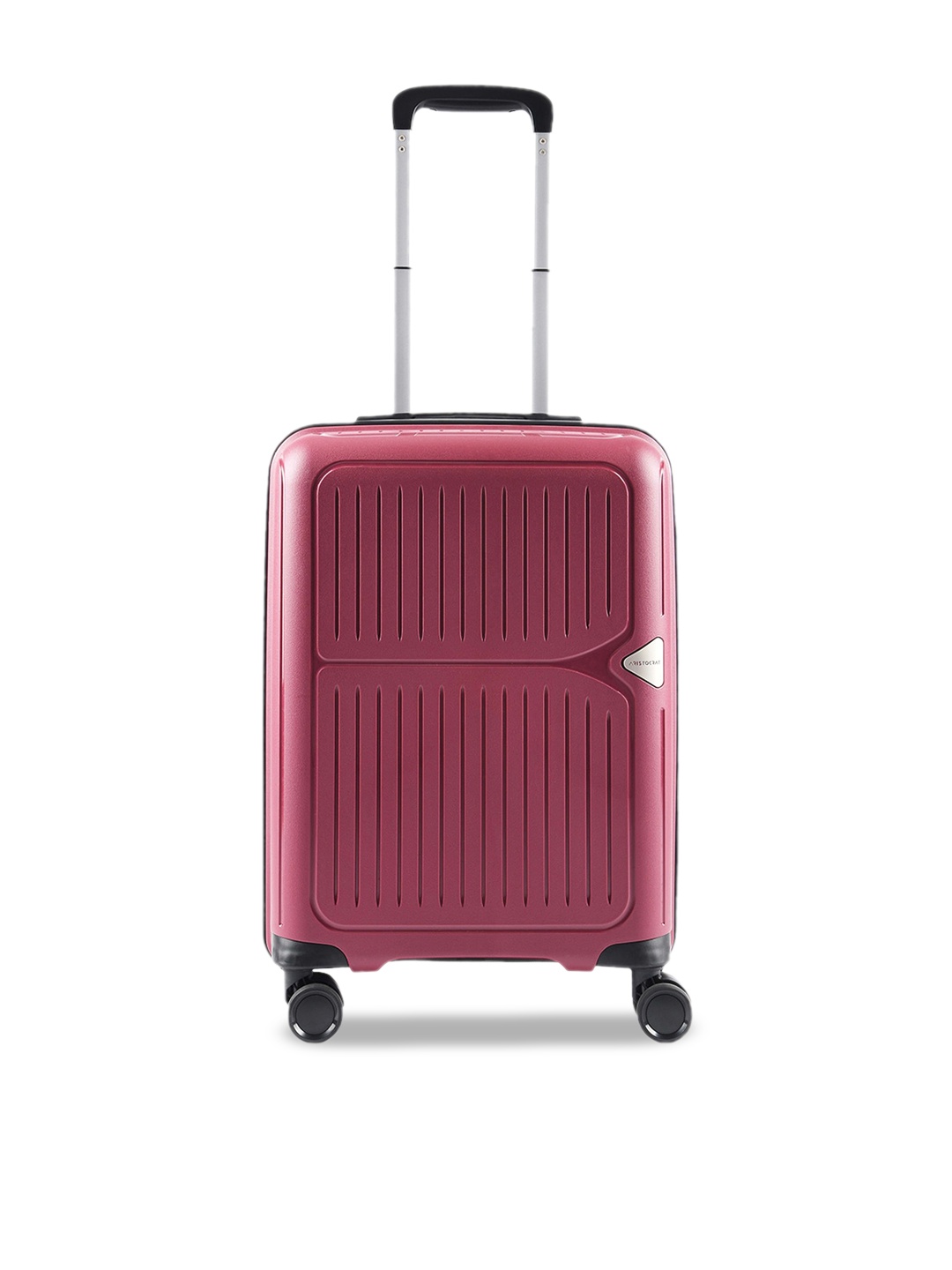Aristocrat Hard-Sided Trolley Suitcases, Maroon