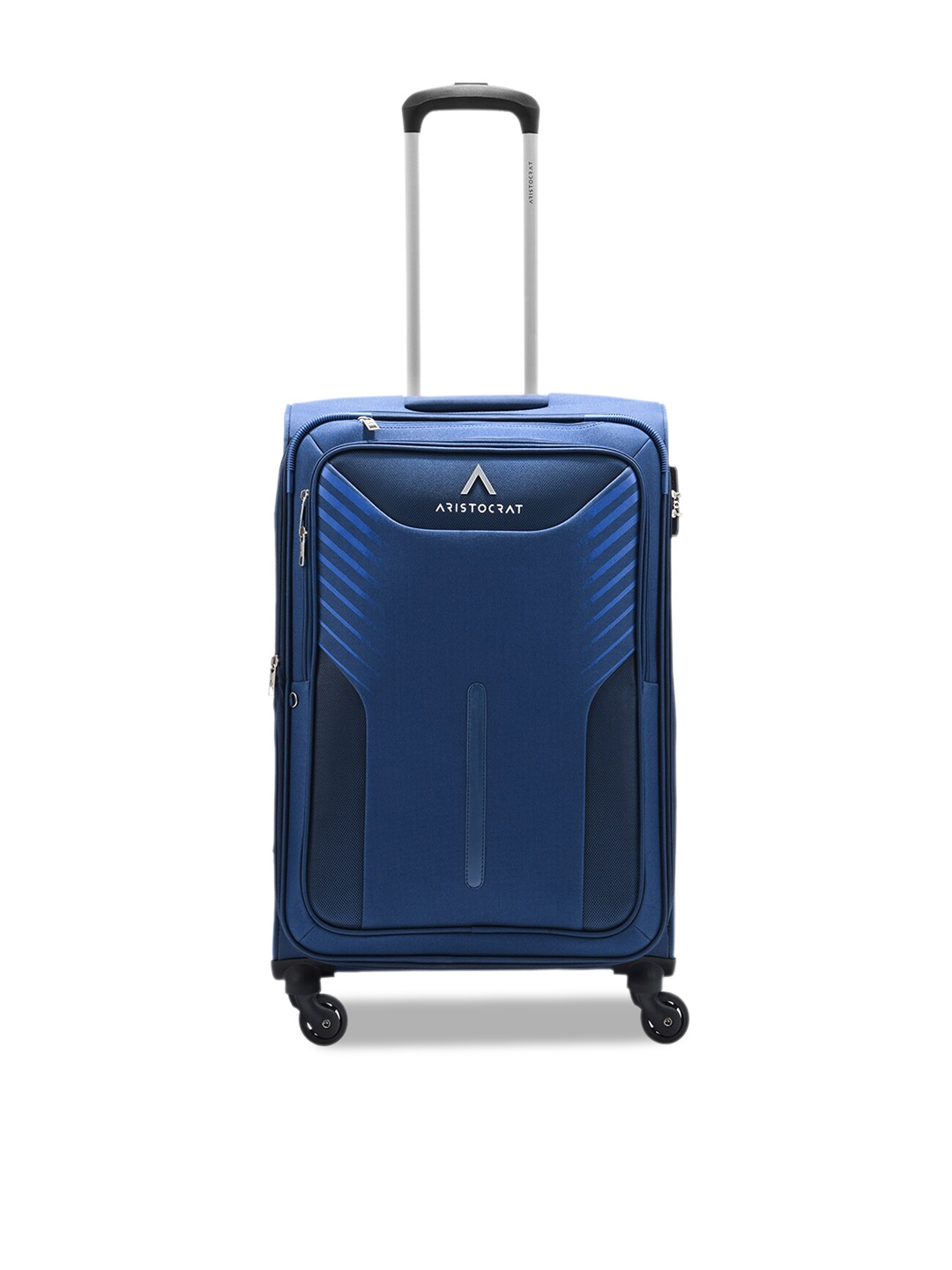 

Aristocrat Soft Sided Medium Trolley Bag, Blue