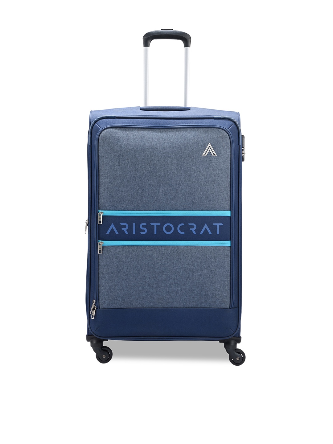 

Aristocrat Soft-Sided Trolley Suitcases, Blue