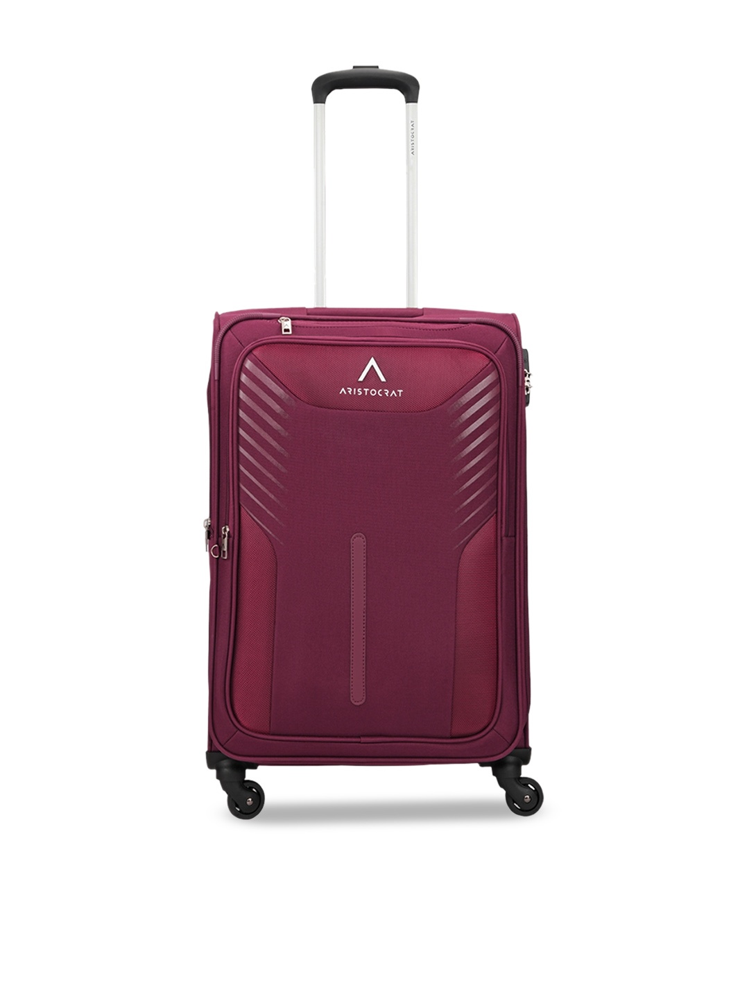 

Aristocrat Soft-sided Medium Trolley Suitcase, Maroon