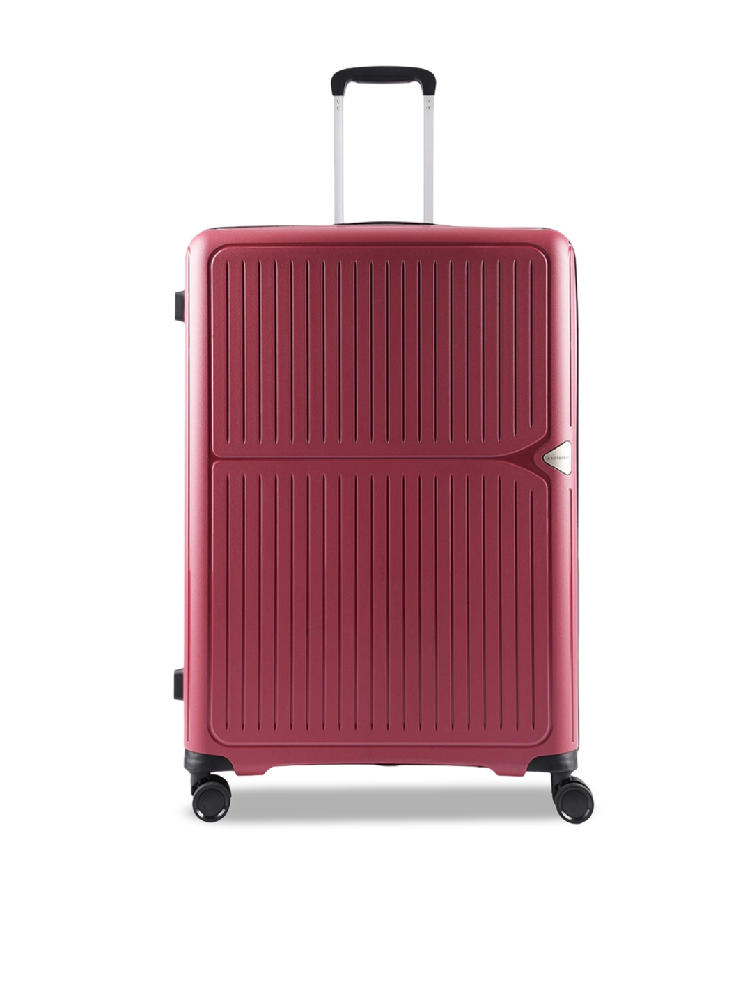 

Aristocrat LOCUS STROLLY 79 Textured Hard-Sided Check-In Trolley Bag, Maroon