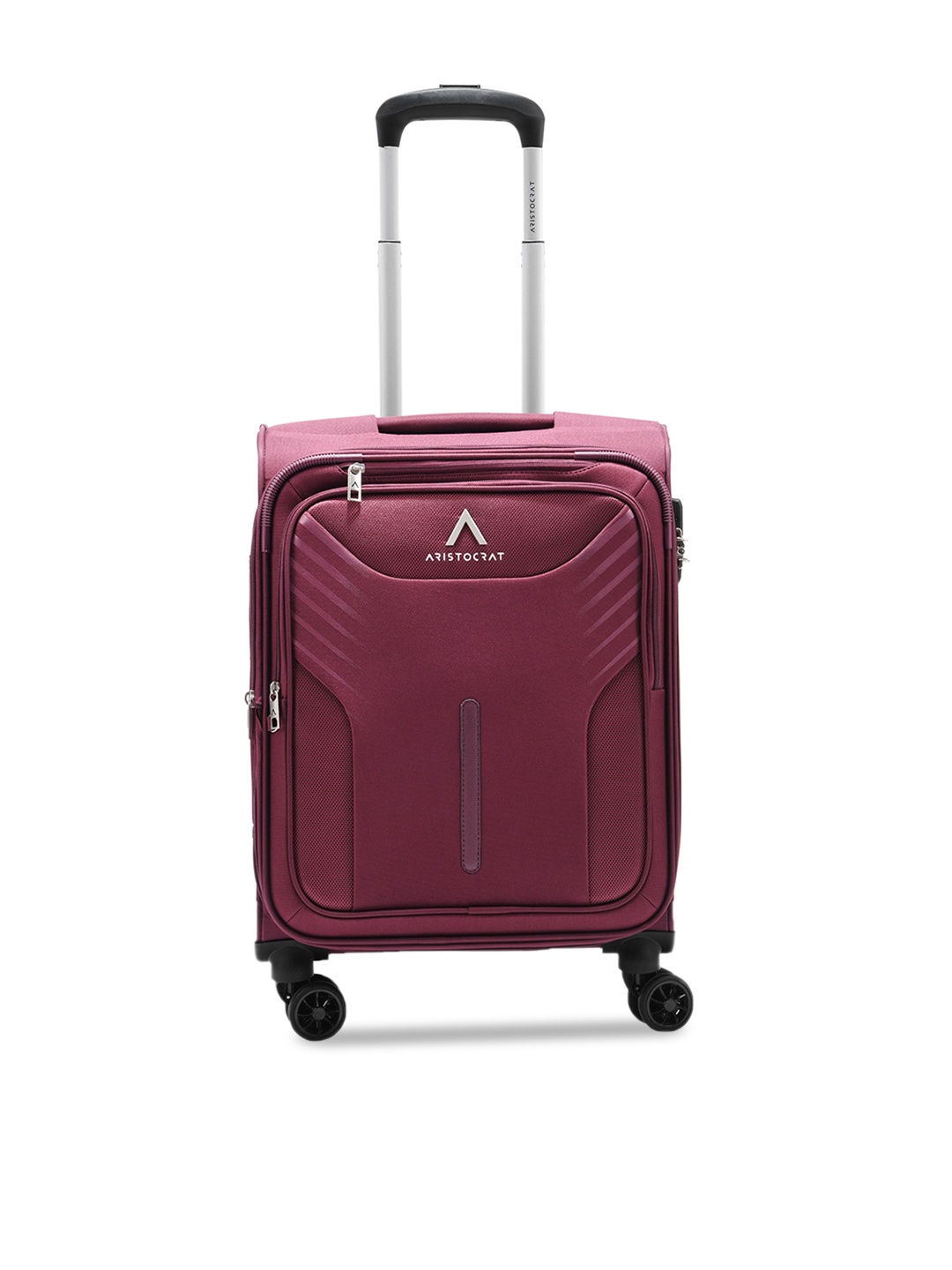 

Aristocrat Soft-Sided Cabin Trolley Suitcase, Maroon