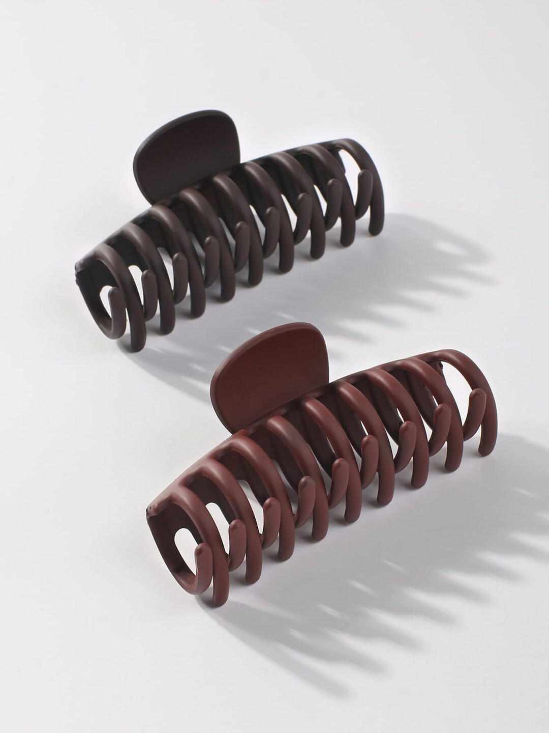 

VAGHBHATT Set of 2 Hair Accessory Set, Brown