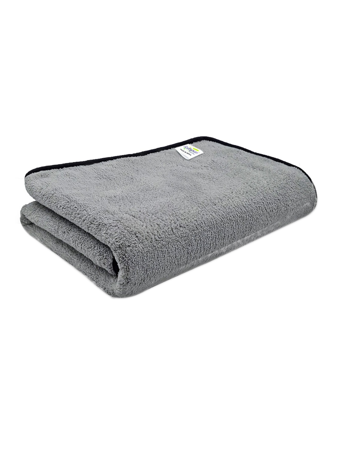 

Softspun Microfiber Antibacterial Soft Bath Towel, Grey
