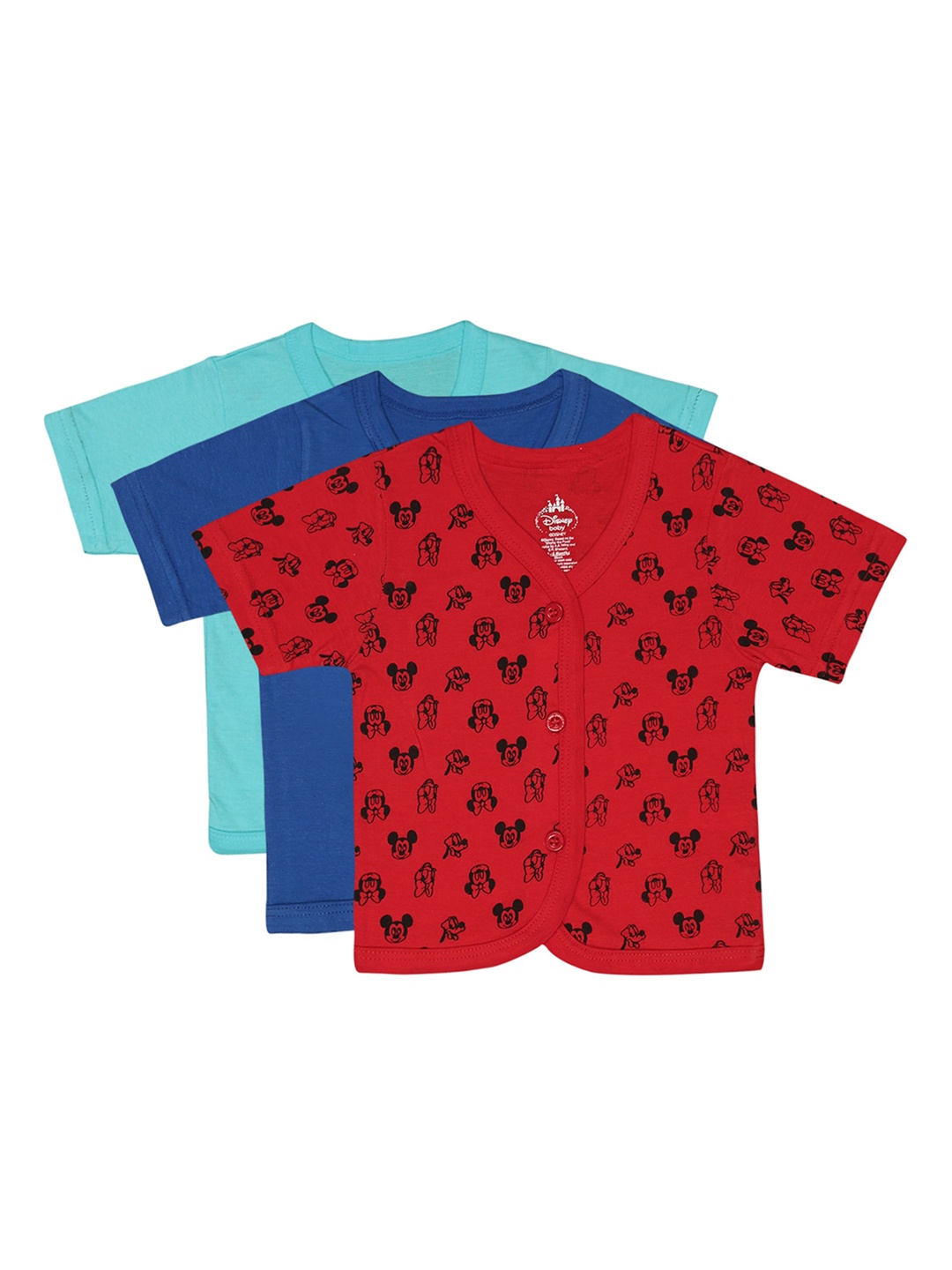 

Bodycare Infant Girls Pack of 3 Assorted Cotton Jhablas