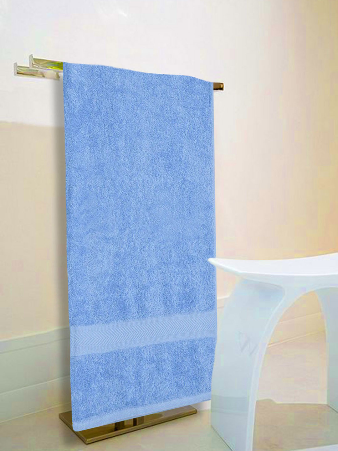 

NICKSUN Blue 6 Pieces 500 GSM Pure Cotton Towel Set