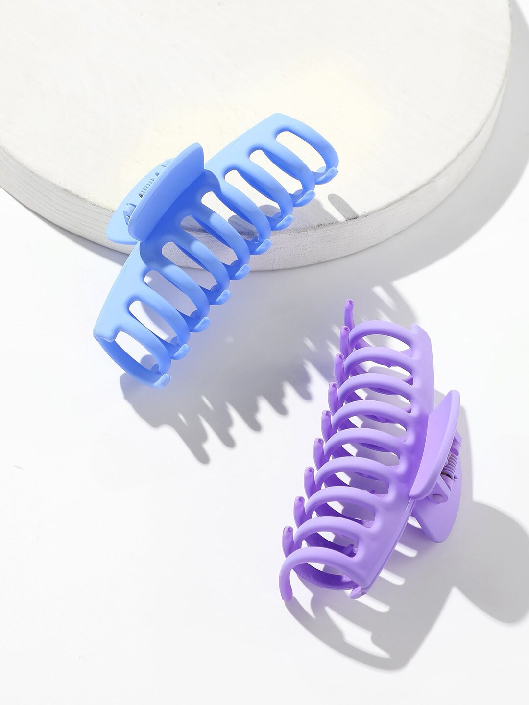 

Krelin Set of 2 Matte Claw Clips, Purple