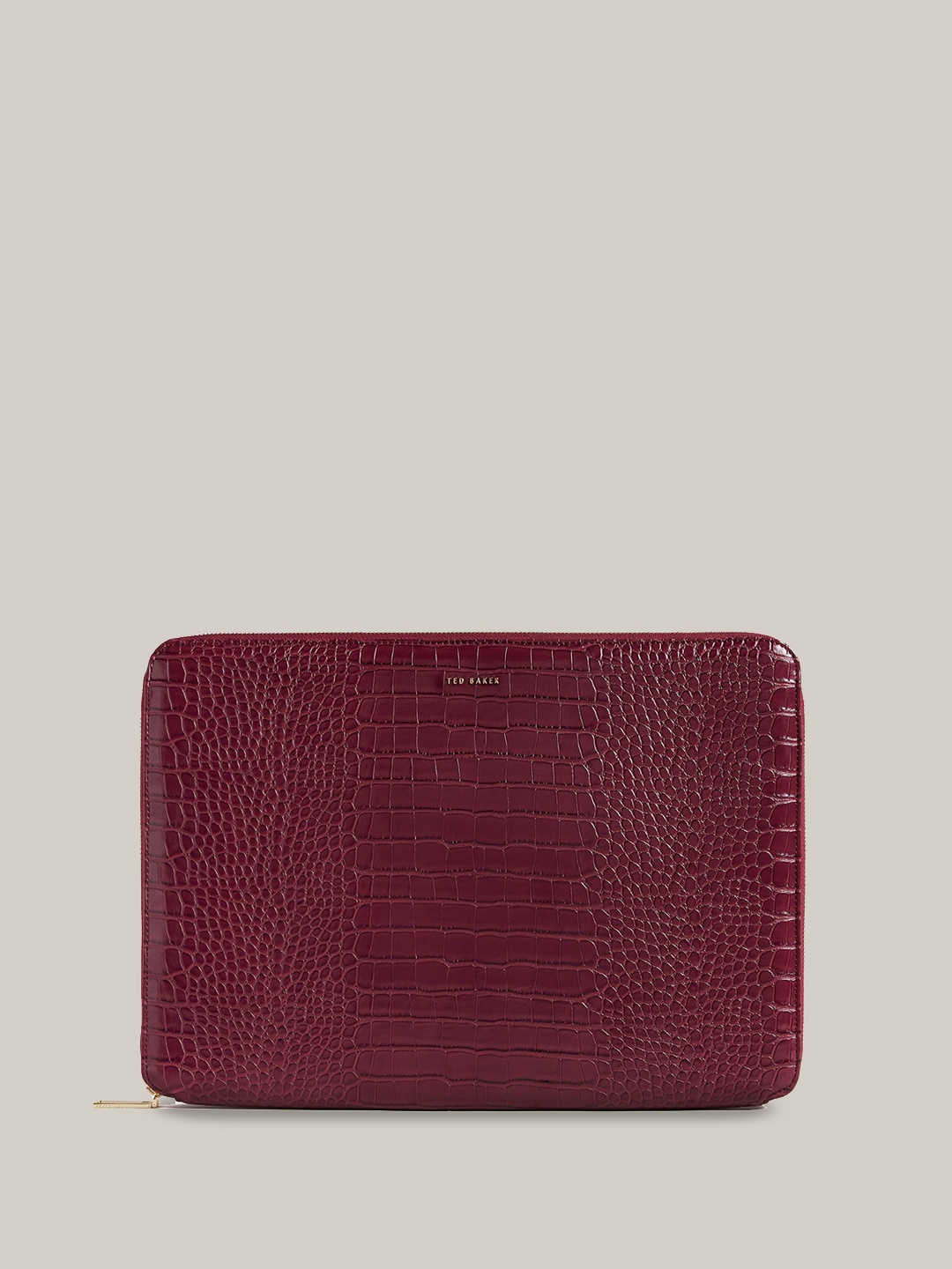 

Ted Baker Textured Structured Sling Bag Up To 15 Inch, Purple
