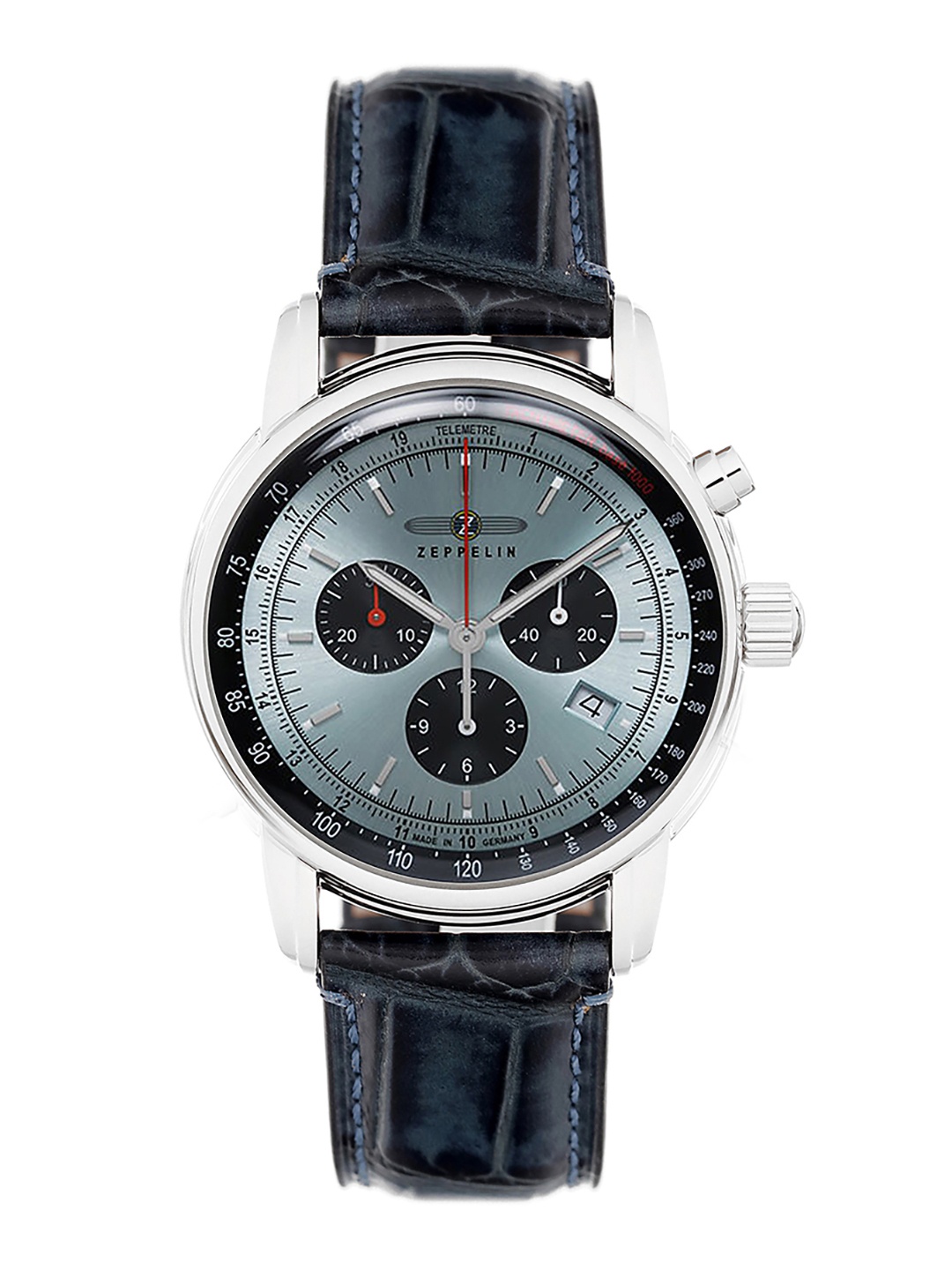 

ZEPPELIN Men Water Resistance Chronograph Analogue Watch 88862, Blue