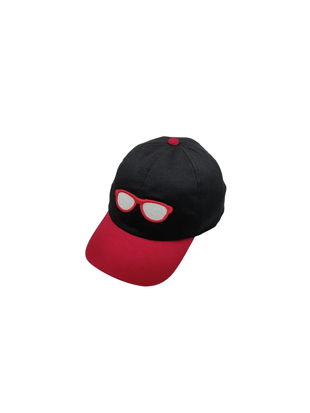 

Zacharias Unisex Kids Embroidered Cotton Baseball Cap, Black