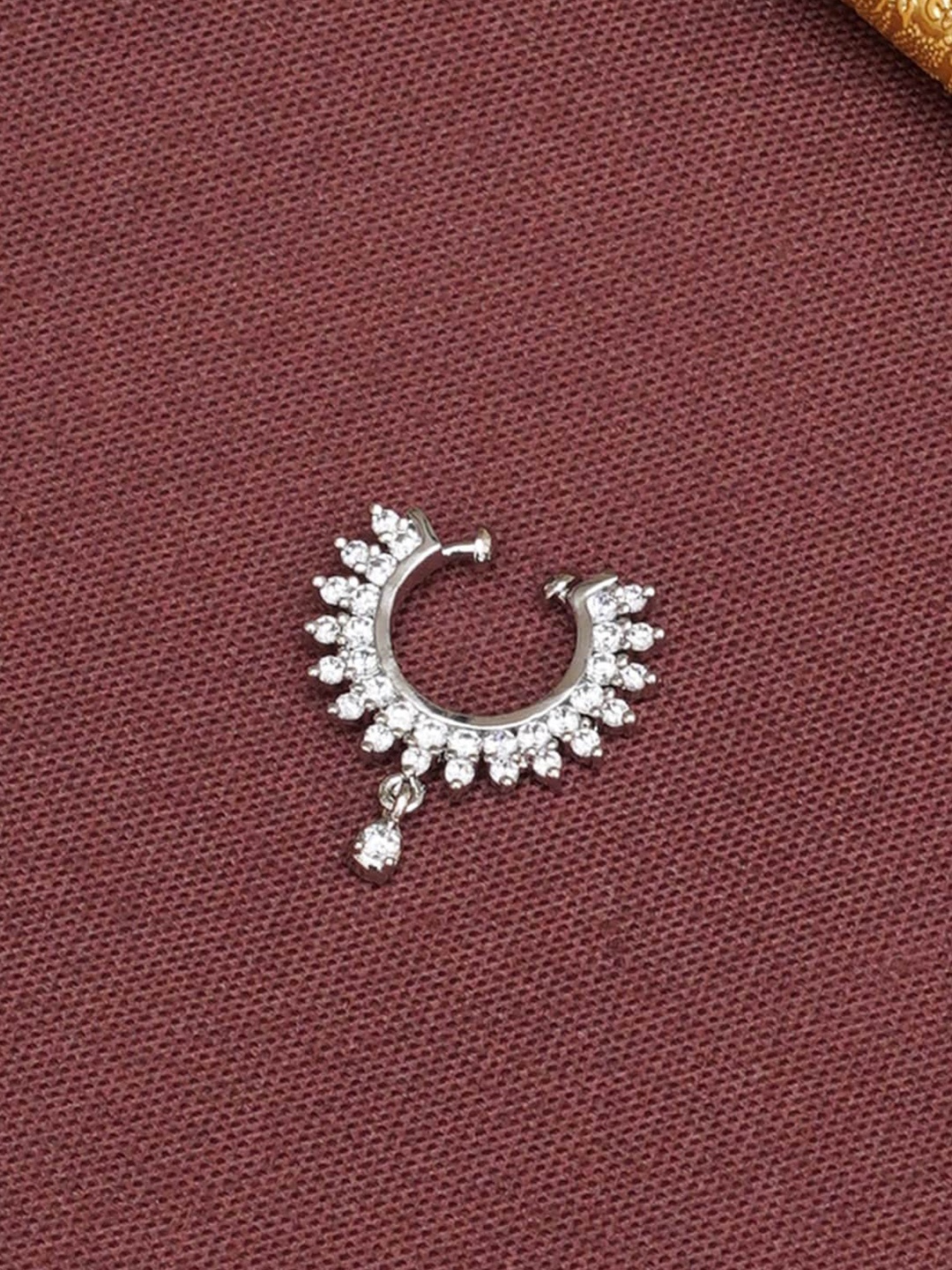 

Mali Fionna Silver-Plated Textured Nosepin